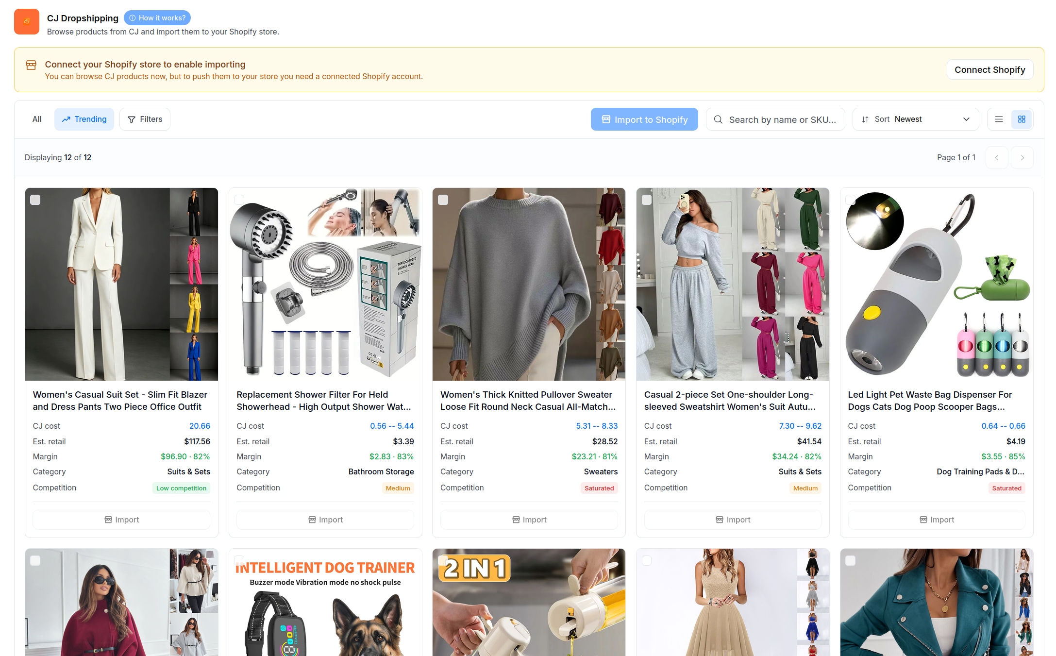 Store profile